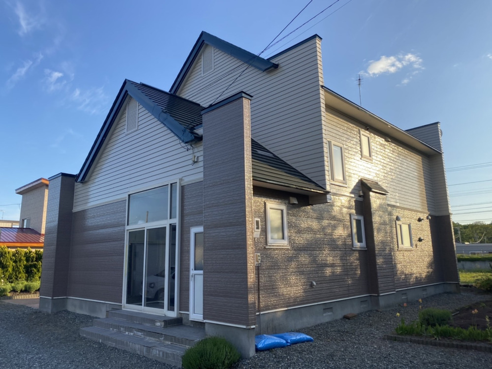 北海道夕張郡 外壁＋屋根